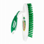 THE LIBMAN COMPANY Libman 16 Scrub Brush, 1 in L Trim, Pet, 7-1/2 in W Brush, 7-1/4 in OAL, White CLEANING & JANITORIAL SUPPLIES THE LIBMAN COMPANY