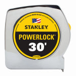 STANLEY RULE TAPE 30FTX1IN METAL CASE TOOLS STANLEY