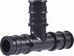 SHARKBITE/CASH ACME PEXA Poly Expansion Tee, 3/4 x 1/2 x 1/2 In., 5-Pk.
