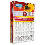 FREUDENBERG FILTRATION TECH 16x25 x 4 In. Honeywell Pleated Air Filter, MERV 11, Electrostatically Charged, 1 Year