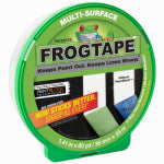 FROGTAPE FrogTape 1358465 Painting Tape, 5.7 mil Thick, 60 yd L, 1.41 in W, Green PAINT FROGTAPE