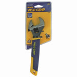 IRWIN Irwin Vise-Grip 2078608 Adjustable Wrench, 8 in OAL, 1-1/8 in Jaw, Steel, Chrome-Plated, ProTouch Grip Handle TOOLS IRWIN