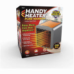 HANDY HEATER Handy Heater Pure Warmth Series HEATPW-MC4 Portable Space Heater, 1200 W, 3-Heat Setting HOUSEWARES HANDY HEATER   