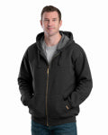BERNE APPAREL MED BLK Full-zip Hoodie