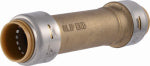 SHARKBITE SharkBite Max Series UR3016A Pipe Coupling, 3/4 in, Brass, 250 psi Pressure PLUMBING, HEATING & VENTILATION SHARKBITE