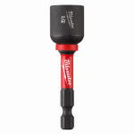 MILWAUKEE Milwaukee 49-66-4537 Nut Driver, 1/2 in Drive, 2-9/16 in L, 1/4 in L Shank, Hex Shank TOOLS MILWAUKEE