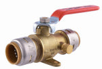 SHARKBITE/CASH ACME Ball Valve With Drain, 3/4 x 3/4 In. PLUMBING, HEATING & VENTILATION SHARKBITE/CASH ACME