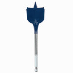 BOSCH Bosch Daredevil DSB1021 Spade Drill Bit, 1-1/2 in Dia, 6 in OAL, 1/4 in Dia Shank, Hex Shank