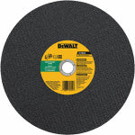 DEWALT DEWALT DW8025 Cutting Wheel, 14 in Dia, 1/8 in Thick, 20 in Arbor, 24 Grit, Silicone Carbide Abrasive TOOLS DEWALT