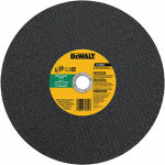 DEWALT DeWALT DW8025 Cutting Wheel, 14 in Dia, 1/8 in Thick, 20 in Arbor, 24 Grit, Silicone Carbide Abrasive TOOLS DEWALT   