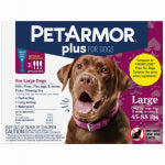 PET ARMOR PetArmor Plus 5389 Flea and Tick Topical Treatment, Liquid Tube PET & WILDLIFE SUPPLIES PET ARMOR