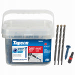 TAPCON Tapcon 28550 Concrete Screw Anchor, T25 Screw, 3/16 in Dia, 1-1/4 in L, Steel, Climaseal, 225/PK HARDWARE & FARM SUPPLIES TAPCON