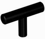 AMEROCK Amerock Bar Pulls Series BP19009BBR Cabinet Knob, 1-3/8 in Projection, Carbon Steel, Black Bronze HARDWARE & FARM SUPPLIES AMEROCK