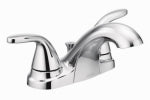 MOEN Moen Adler Series WS84403 Bathroom Faucet, 1.2 gpm, 2-Handle, 3-Faucet Hole, Metal, Chrome Plated, Lever Handle PLUMBING, HEATING & VENTILATION MOEN