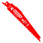 FREUD Reciprocating Saw Blade, Nail Embedded Wood, 6In., 6-12 TPI, 15-Pk.