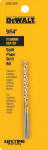 DEWALT DEWALT DW1309 Jobber Drill Bit, 9/64 in Dia, 2-7/8 in OAL, Parabolic Flute, 9/64 in Dia Shank, Straight Shank TOOLS DEWALT