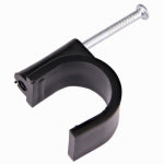RAINDRIP Raindrip R395CT Hose Support Clamp, 1/2 in Hose, Poly, Black LAWN & GARDEN RAINDRIP