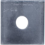 SIMPSON STRONG-TIE Simpson Strong-Tie BP Series BP 5/8 Bearing Plate, 1/4 in, Steel HARDWARE & FARM SUPPLIES SIMPSON STRONG-TIE