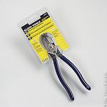 KLEIN Klein Tools D213-9NE Cutting Plier, 9-3/8 in OAL, 1-3/8 in Cutting Capacity, Dark Blue Handle, 1-1/4 in W Jaw TOOLS KLEIN