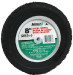 ARNOLD Universal Offset Hub Replacement Lawn Mower Wheel, Steel, 8-In. OUTDOOR LIVING & POWER EQUIPMENT ARNOLD