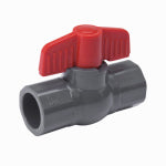 B & K INDUSTRIES B & K 107-605 Ball Valve, 1 in Connection, Compression, 150 psi Pressure, PVC Body PLUMBING, HEATING & VENTILATION B & K INDUSTRIES