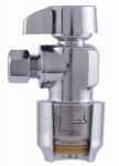SHARKBITE/CASH ACME Push-Fit Compression Angle Stop, 1/2 x 1/4 In.