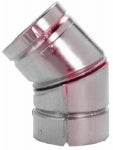 SELKIRK Selkirk 243215 Pellet Adjustable Stove Elbow, 45 deg Angle PLUMBING, HEATING & VENTILATION SELKIRK
