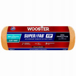 WOOSTER BRUSH Wooster RR923-9 Roller Cover, 3/8 in Thick Nap, 9 in L, Fabric Cover, Lager PAINT WOOSTER BRUSH   