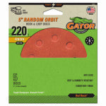 ALI INDUSTRIES Sanding Discs, Aluminum Oxide, Red Resin, 220-Grit, 5 In., 5-Pk.