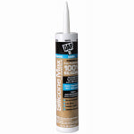 DAP DAP SILICONE MAX 08790 Silicone Sealant, White, 24 hr Curing, -35 to 120 deg F, 10.1 fl-oz Cartridge/Tube PAINT DAP