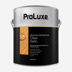 PPG PROLUXE Resin Enhanced Maintenance Finish, Clear Satin, Colorless, 1-Gallon