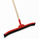THE LIBMAN COMPANY Libman 542 Heavy-Duty Floor Squeegee with Handle, 24 in Blade, Curved Blade, Rubber Blade, Wood Handle, Black CLEANING & JANITORIAL SUPPLIES THE LIBMAN COMPANY