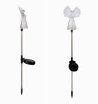 FUSION PRODUCTS LTD. Solar LED Angel Stick Light, Fiber Optic Wings, 30 In. High ELECTRICAL FUSION PRODUCTS LTD.