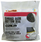 THERMWELL Garage Door Bottom Weatherseal for Wooden Doors, Black, 16 Ft.