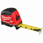 MILWAUKEE ELECTRIC TOOL CORP Wide Blade Magnetic Tape Measure, 25 Ft.