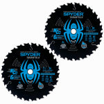 J S PRODUCTS Tarantula Framing Circular Saw Blade, 24-Tooth, 7-1/4 In., 2-Pk. TOOLS J S PRODUCTS