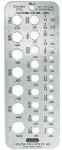 GENERAL General 24 Series Drill ga, 6-3/4 in L x 2-3/8 in W Dimensions, Stainless Steel TOOLS GENERAL