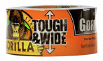 GORILLA Gorilla 6003001 Duct Tape, 25 yd L, 3 in W, Cotton/Polymer Backing, Black PAINT GORILLA