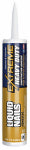 LIQUID NAILS Liquid Nails LN-907 Construction Adhesive, White, 10 oz Cartridge PAINT LIQUID NAILS   