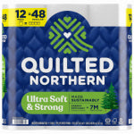 QUILTED NORTHERN Quilted Northern 94443 Toilet Tissue, 3.8 x 4 in Sheet, 2-Ply, Paper CLEANING & JANITORIAL SUPPLIES QUILTED NORTHERN