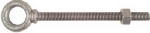 ASSA ABLOY AMERICAS RESIDENTIALI NC Forged Eye Bolt, Galvanized, 1/2 x 6 In.