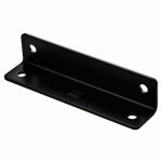 ASSA ABLOY AMERICAS RESIDENTIALI NC Corner Brace, Black Steel, 7-1/8 x 1.6 x 1/8 In. HARDWARE & FARM SUPPLIES ASSA ABLOY AMERICAS RESIDENTIALI NC