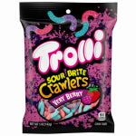 MIDWEST DISTRIBUTION Sour Brite Crawler Gummy Worms, Very Berry, 5 oz.