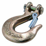 ASSA ABLOY AMERICAS RESIDENTIALI NC Clevis Hook With Latch, Forged Steel, 1/4 In.
