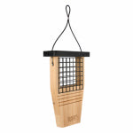 NATURE'S WAY BIRD PRODU Nature's Way CWF1 Bird Feeder, Tail-Prop, Cedar/Steel, Multi-Color, 14 in H, Hanging Mounting PET & WILDLIFE SUPPLIES NATURE'S WAY BIRD PRODU