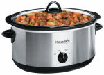 NEWELL BRANDS DISTRIBUTION LLC Oval Slow Cooker With Removable Crock, Stainless Steel, 7-Qt. APPLIANCES & ELECTRONICS NEWELL BRANDS DISTRIBUTION LLC