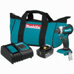 MAKITA USA INC LXT Cordless Impact Driver Kit, Brushless Motor, 18-Volt Lithium-Ion Battery