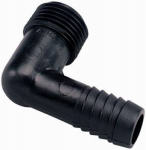 ORBIT IRRIGATION PRODUCTS LLC Underground Sprinkler Riser Flex Elbow, 1/2 MNPT x 1/2 In. Barb