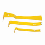 STANLEY Stanley STHT55135 Pry Bar Set, 3-Piece, HCS, Yellow, Powder-Coated TOOLS STANLEY   