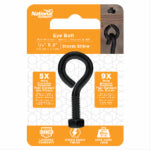 ASSA ABLOY AMERICAS RESIDENTIALI NC Eye Bolt with Nut, 1/4 x 2 In.